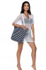 Пляжная женская сумка в полоску Lorin TORBA 7 - фото 1