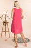 Летнее женское домашнее розовое платье KEY LHD 900 A20 - фото 2