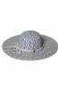 Широкая пляжная шляпа с геометрическим рисунком Esotiq 38170 HOOLA - фото 2