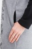 Женская туника серого цвета с этническим принтом Key Lhd 570 18/19 - фото 3