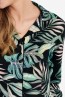 Женская домашняя рубашка с тропическим принтом Esotiq 38184 DECADE - фото 2