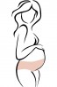 Высокие трусы для беременных Julimex MAMA FLEXI maxi - фото 5