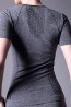 Женская спортивная облегающая футболка из микфрофибры Giulia T-SHIRT MANICA CORTA SPORT MELANGE - фото 2