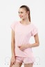 Женская хлопковая футболка с коротким рукавом с отворотами Oxouno 0296 - фото 2