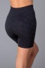 Женские эластичные спортивные шорты с высокой посадкой Giulia Shorts rib wellness - фото 5