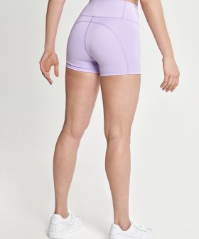 Женские спортивные шорты из матового бифлекса