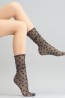 Высокие трендовые женские носки с люрексом Giulia WG1 CRYSTAL LUREX PA 002 - фото 2