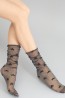 Высокие трендовые женские носки с люрексом Giulia WG1 CRYSTAL LUREX PA 003 - фото 3