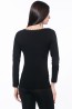 Черная блузка с длинным рукавом Eldar CYNTIA - фото 3