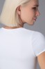 Женская бесшовная облегающая футболка из микрофибры Giulia T-shirt scollo ampio m.corta - фото 5