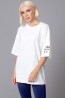 Женская хлопковая футболка оверсайз я ярким принтом Oxouno Oxo 2166-693 oversize - фото 2