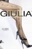 Фантазийные колготки с растительным орнаментом Giulia FLORY 09 - фото 2