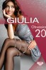 Праздничные колготки с блестящими полосками и новогодними елочками Giulia OBSESSION 03 - фото 1