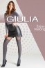 Матовые колготки с имитацией матовых меланжевых чулок Giulia ENJOY MELANGE 04 - фото 1