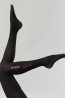 Плотные черные колготки с надписями Giulia SPLASH 04 - фото 3