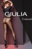 Летние колготки с имитацией трусиков и рисунком в полоску Giulia CROSSWALK 01 - фото 1
