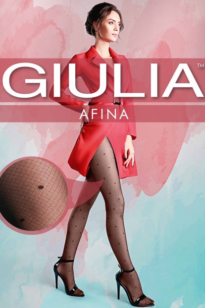 Фантазийные колготки в горошек Giulia AFINA 05 - фото 1