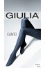 Теплые цветные хлопковые колготки 200 ден с полосками Giulia CANTO 01 - фото 4