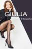 Фантазийные колготки 20 ден с рисунком в крупную сетку Giulia INTERSECTION 02 - фото 1