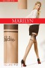 Колготки с имитацией чулок и швом Marilyn ALLURE F01 - фото 3