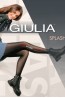 Плотные черные колготки с надписями Giulia SPLASH 04 - фото 4
