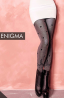 Теплые хлопковые фантазийные колготки с тканым узором Giulia ENIGMA 01 - фото 1