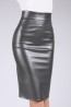 Юбка карандаш прямого кроя Giulia Pencil skirt leather 01 - фото 1