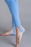Женские спортивные леггинсы со штрипками из матового бифлекса Oxouno Oxo 2087  - фото 6