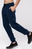 Синие мужские штаны джоггеры с манжетами Oxouno 0955 footer 01 - фото 1