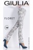 Женские хлопковые летние брюки с цветочным принтом розы Giulia LEGGY FLORET 01 - фото 5