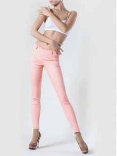 Летние женские цветные брюки леггинсы из хлопка