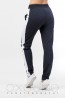 Хлопковые теплые женские спортивные штаны с полосками OXOUNO 0363 Footer 02 - фото 3