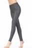 Матовые женские кожаные легинсы с цветочным узором Giulia LEGGY STRONG 10 - фото 6