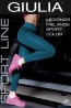 Спортивные женские однотонные легинсы для фитнеса Giulia LEGGINGS SPORT MELANGE COLOR - фото 4