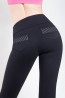 Плотные эластичные женские брюки легинсы с задними карманами Giulia LEGGY 01 K-004 - фото 1