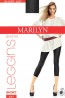 Летние женские цветные легинсы капри с блеском Marilyn SHINE SHORT 247 - фото 7