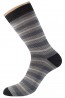 Хлопковые мужские носки в полоску Omsa for men STYLE 504 - фото 2