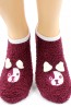 Махровые женские короткие носки с собачками HOBBY LINE 2009-4 - фото 1