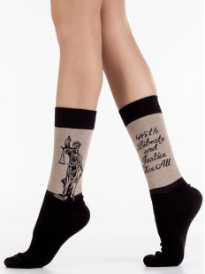 Оригинальные подарочные носки унисекс с юридическим принтом
