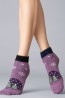 Женские короткие носки из ангоры с зимним рисунком Giulia Ws1 angora 04 - фото 1