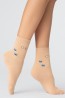 Женские хлопковые средние носки с рисунком на щиколотке Giulia Ws3 basic 008 - фото 2