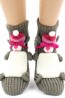 Вязаные теплые женские носки с зайчиками HOBBY LINE 090 - фото 1