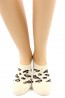 Летние женские укороченные носки с леопардовым принтом HOBBY LINE 19-04 - фото 1