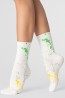 Женские высокие хлопковые носки с оригинальным принтом брызги краски Giulia Ws4 fashion 02 - фото 1