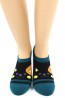 Короткие женские носки с мордочкой котика HOBBY LINE 8716 - фото 1