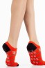 Короткие новогодние женские носки со снеговиком HOBBY LINE 2021 - фото 2
