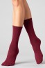 Женские высокие шерстяные носки без рисунка Giulia Ws3 thermo classic - фото 1