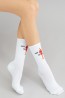 Высокие женские носки с надписями Giulia WS4 TEXT STRONG 013 - фото 3