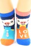 Высокие махровые детские носки с поросятами HOBBY LINE 3332-1 - фото 1