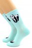 Высокие носки с пандами HOBBY LINE 80159-01-31 - фото 1